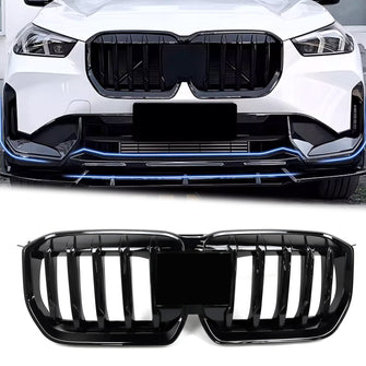 Gloss Black Front Kidney Grille for BMW X1 U11 U12 2023+