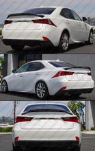 Carbon Fiber Look Highkick Rear Trunk Spoiler for 2014-2020 Lexus IS300 IS350 IS200