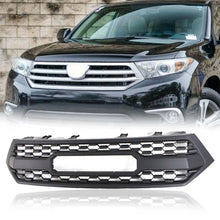 Front Bumper Upper Grille Middle Grids for Toyota Highlander 2012-2014