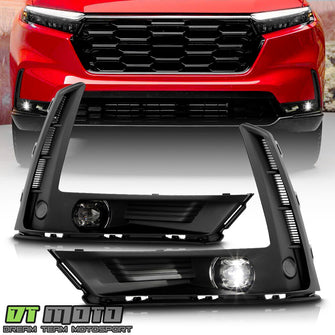 For 2023-2025 Honda CR-V LED Bumper Fog Lights Driving Lamps w/Switch Left+Right