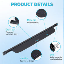 Retractable Rear Cargo Cover For Honda CR-V 2023–2025 Security Shield