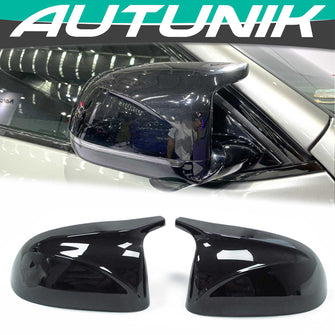 Glossy Black Side Mirror Cover Caps Replacement for BMW X3 X4 X5 X6 G01 G02 G05 G06 X7 G07 mc112