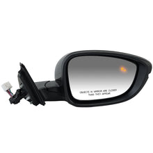 8Pin Right Side Mirror BSM Black For Honda Accord 2023-2025 Heated Blind Spot RH