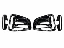 4pcs For 2021-2026 BMW 4 Series G22 G23 430i M440i Front Bumper Fog Light Grille Trim Air Duct