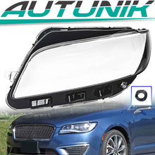 Driver Left Side Clear Headlight Headlamp Lens Cover For 2017-2020 Lincoln MKZ