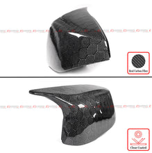 Honeycomb Carbon Fiber Mirror Cover Caps fit for Infiniti Q50 Q60 2014-2024