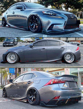 Primed Black For 2014-2020 Lexus LEXUS IS200t IS300 IS350 AR Style Side Skirt Extension Splitters