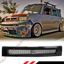 For 2004-2007 Scion XB Gloss Black Front Hood Mesh Grille Bumper Grill