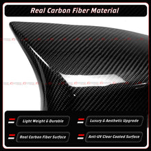 For 2023-2026 BMW X1 U11 X2 U10 M Style Real Carbon Fiber Mirror Caps Replacement