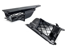 3pcs For Subaru Impreza WRX STI 2006-2007 Glossy Black Front Bumper Upper Grille