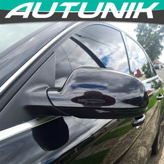 Replacement for 2012-2016 AUDI A4 S4 RS4 A5 8T S5 B8 Gloss Black Mirror Caps Cover