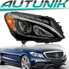 Right Passenger Side LED Headlight for Mercedes C-Class W205 C300 2015-2018 Non-AFS