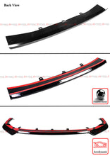 Gloss Black Front Bumper Lip Splitter Kit For 2022+ Subaru WRX