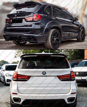 Gloss Black Rear Trunk Spoiler Extension fit for 2014-2018 BMW F15 F85 X5 X5M