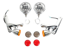 4.5" LED Fog Lights for Harley Street Electra Glide Road King 94-23