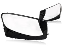 Headlight Lens Covers w/ Glue For Mercedes GLC W253 GLC300 GLC43 AMG 2016-2019