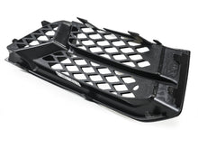 Gloss Black Fog Light Grilles Cover Pair For 2017–2020 Audi A3 8V Sedan (Non-S-Line)