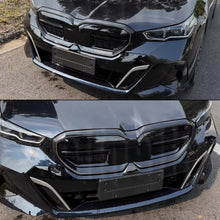 For 2024-2026 BMW 5-Series I5 G60 G61 M60 Gloss Black Front Kidney Grille w/ LED Light