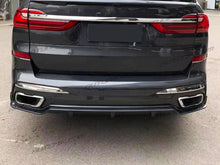 Glossy Black Rear Diffuser Lip 3PCS Fits BMW X7 G07 M Sport 2019-2023