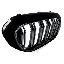 Gloss Black Fit BMW 5 Series G30 G31 530i 540i 2017-2020 Front Kidney Grille