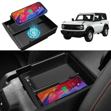 Car Wireless Phone Charger Ford Bronco 2021-2024 Center Console