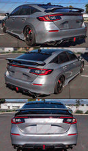 Gloss Black Rear Window Roof Spoiler Wing For 2022-2026 Honda Civic Hatchback