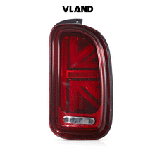 Red Lens LED Tail Lights For 2007-2013 MINI Cooper Clubman R55 Rear Lamps