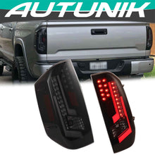 Smoke Black Led Tail Lights Lamps Assembly For Toyota Tundra 2014-2021