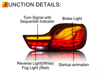 GTS Style OLED LED Tail Lights For BMW 4 Series F32 F33 F36 M4 2014-2020 Smoked