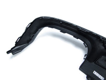 S6 Style Gloss Black Rear Diffuser + Black Tips for Audi A6 C8 S6 S-Line Sedan 2019-2024