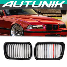 M-Color Front Hood Grille For 1997-1999 BMW E36 Coupe Sedan