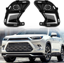 LED DRL Fog Light Kit w/ Turn Driving Light For 2024-2025 Toyota Grand Highlander