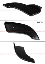 For 2006-2011 Honda Civic Sedan Matte Black Rear Bumper Corner Spats Extension