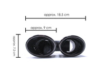 Black/Silver Dual Exhaust Tips Tail Pipes For Audi A3 8P 8V A4 B8 B9 A5 A6 Q5 TT 2.0T