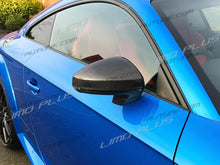 Real Carbon Fiber Mirror Cover Caps Replace for AUDI TT MK3 TTS TTRS 2015-2023 w/o Lane Assist mc17