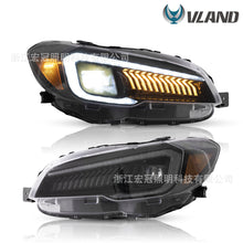 VLAND LED Headlights Assembly Sequential Front Lamps for Subaru WRX 2015-2021