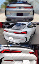 For 2020-2025 BMW G06 X6 X6M M Competition Style Carbon Fiber Trunk Spoiler Wing