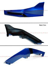 For 2022-2024 Honda Civic Yofer V3 Blk Aegean Blue Front Bumper Lip Splitter Kit