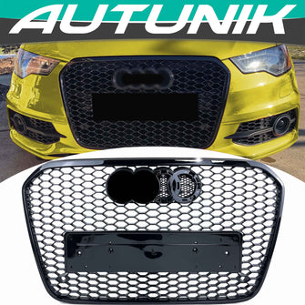 Honeycomb Front Grille For AUDI A6 C7 S6 2012-2015