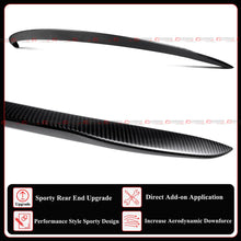 For 2025-2026 Tesla Model Y Juniper Performance Matte Dry Carbon Fiber Trunk Spoiler