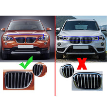 Gloss Black Front Kidney Grille For BMW X1 E84 2010-2015