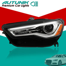 Driver Head Light For 2016-2018 Audi A6 S6 HID/Xenon w/ Auto Level LED DRL Headlight