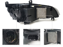 LED Headlight DRL Turn Signal Lamp Assembly For 2007-2013 BMW X5 E70 HID/Xenon w/o AFS