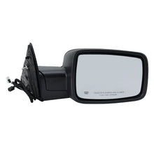 11Pin Passenger Black Power Heated Mirror For Ram 1500 2500 3500 2013-2018 Turn Signal Light Right