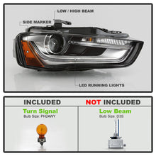 Passenger Side Right Head Light For 2013-2016 Audi A4 HID/Xenon Non-AFS Projector Headlight Headlamp