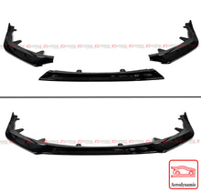 For 2020-2025 Toyota Corolla Sedan SE XSE V2 Gloss Black Front Bumper Lip Splitter