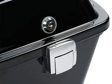 Motorcycle Pack Trunk Latches Luggage Lock Black&Chrome for Harley Touring 1980-2013