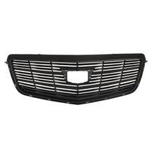 For 2015-2019 Cadillac ATS Front Grille Upper Bumper Grill Gloss Black