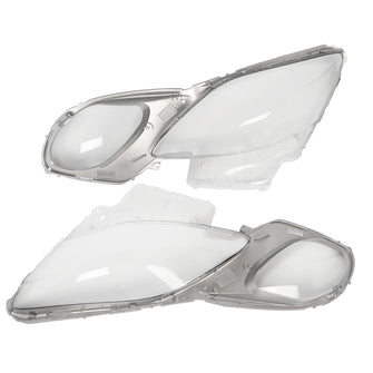 Pair Headlight Lens Cover Shell Clear Fit For Lexus GS300 350 450h 2004-2011