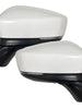 9Pin Left+Right Side Mirror White Non-Heated For Mazda 6 2017-2020 2021 Driver & Passenger